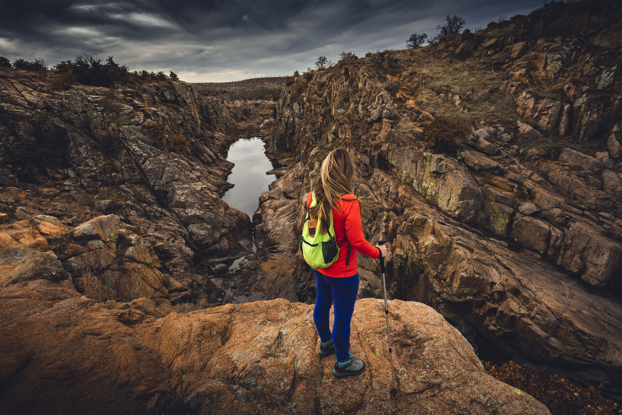 Kite Trail to Forty Foot Hole Hiking Wichita Mountains Wildlife